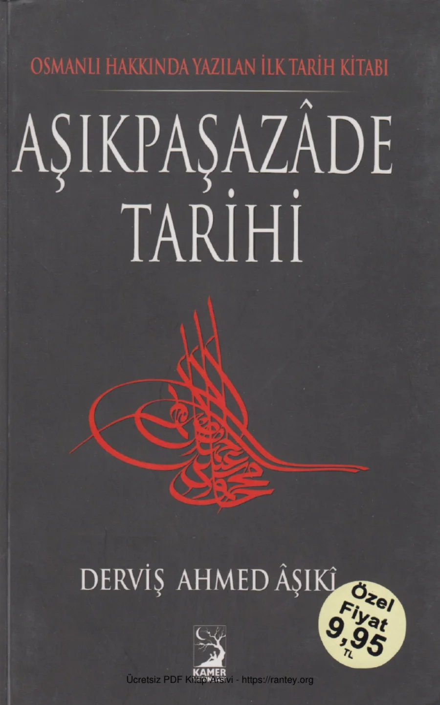 Aşıki Tevarihi Ali Osman Aşıkpaşazade Tarihi kapak görseli