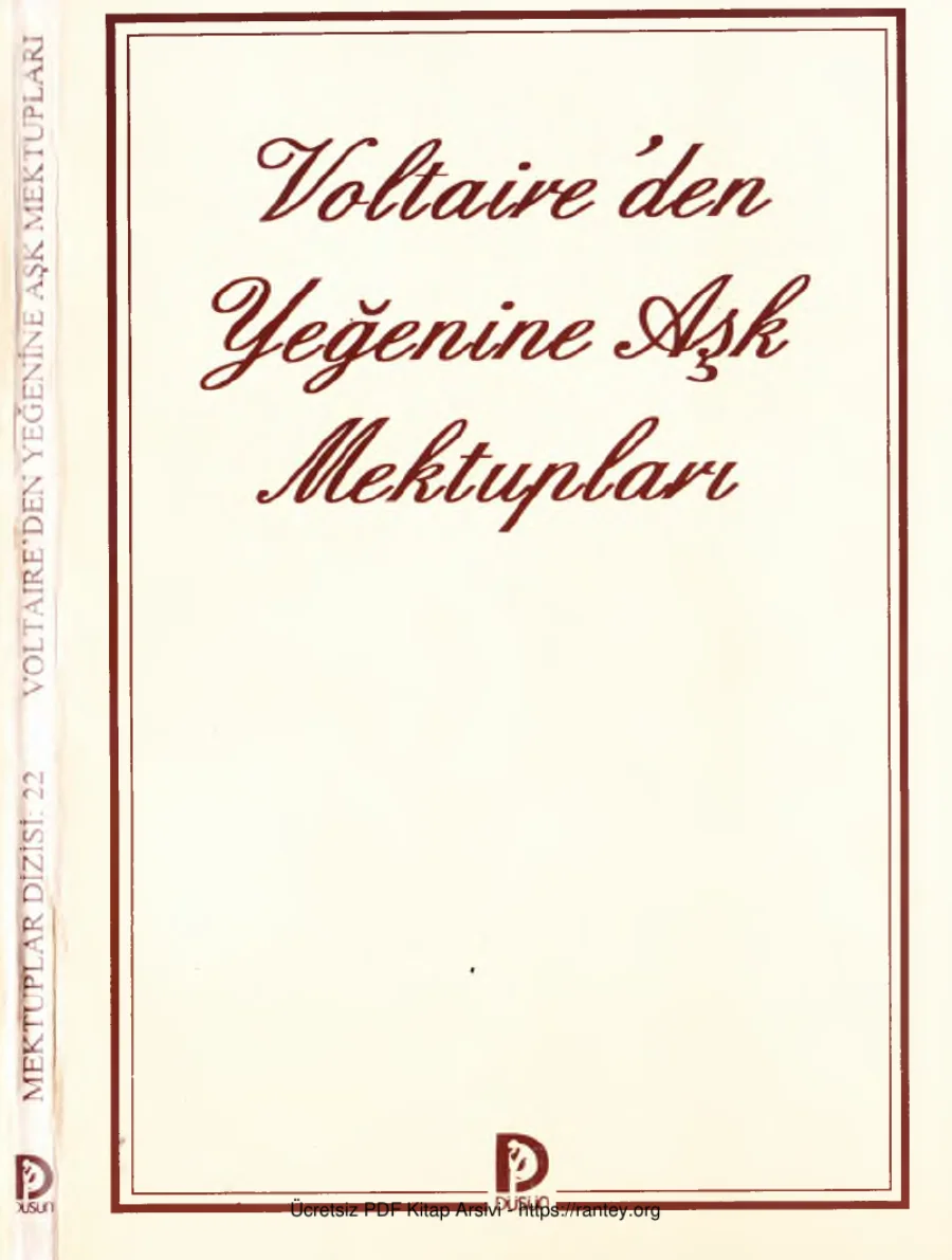 Yeğenine Aşk Mektupları kapak görseli