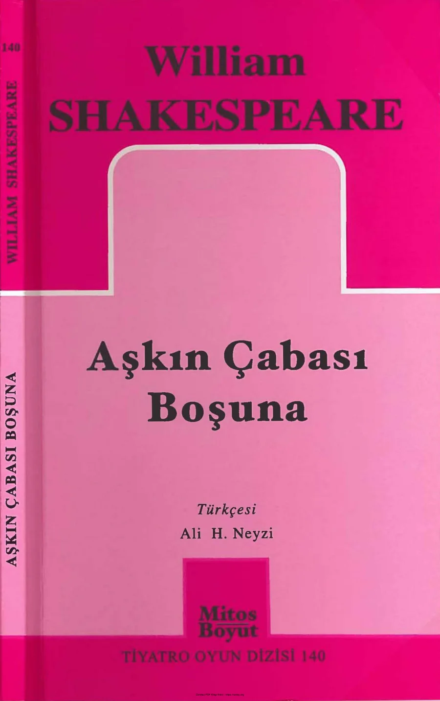 Aşkın Çabası Boşuna kapak görseli