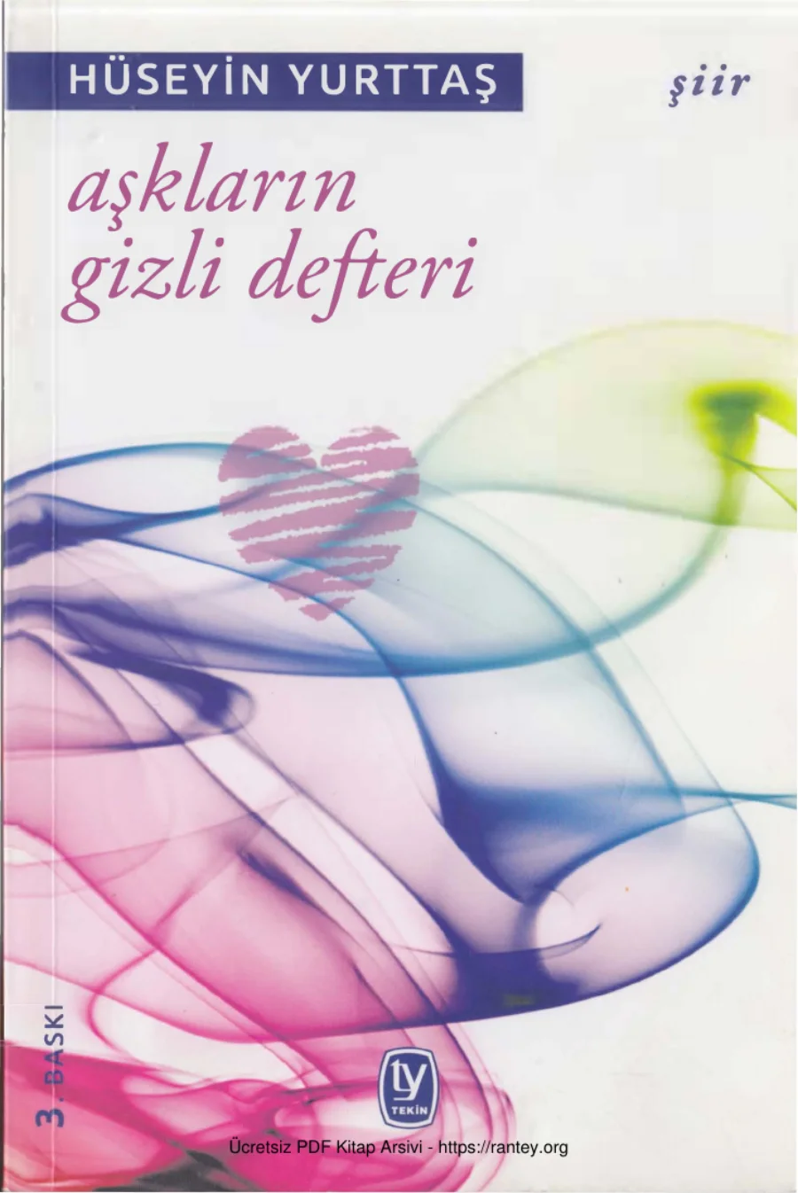 Aşkların Gizli Defteri Tekin Yayınevi kapak görseli