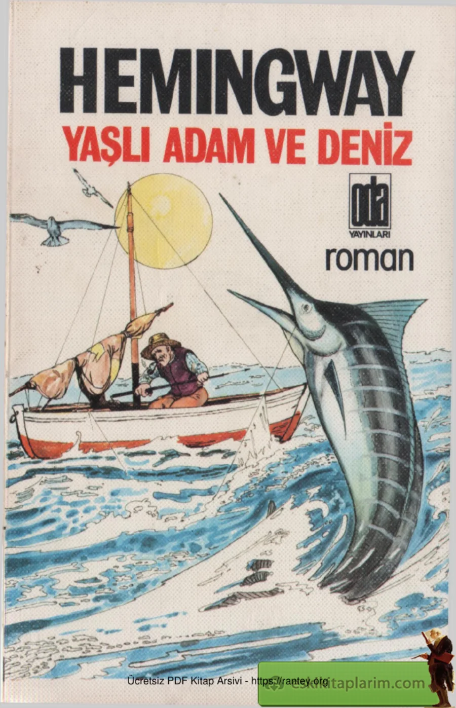 aşlı Adam ve Deniz Oda Yayınları kapak görseli