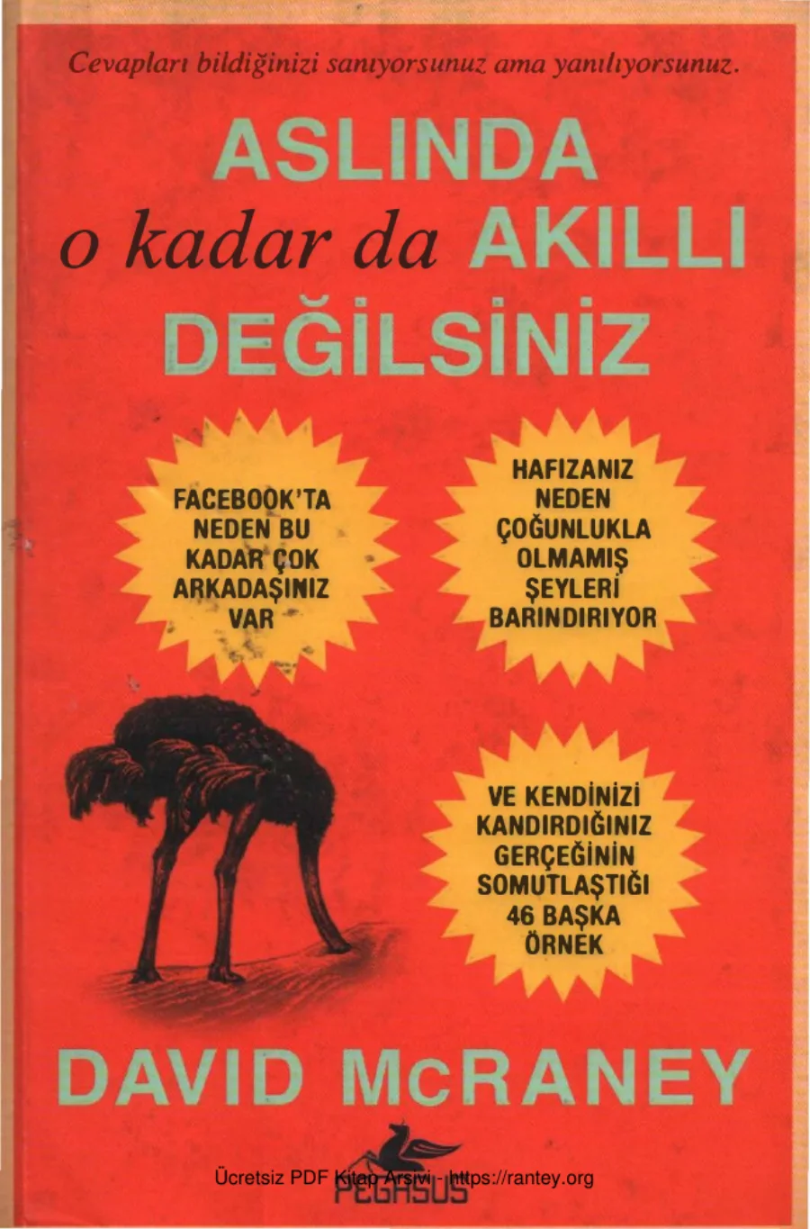 Aslında O Kadar Da Akıllı Değilsiniz kapak görseli