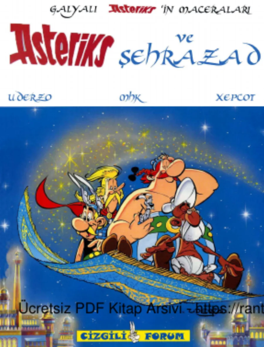 ASTERIKS VE SEHRAZAT kapak görseli