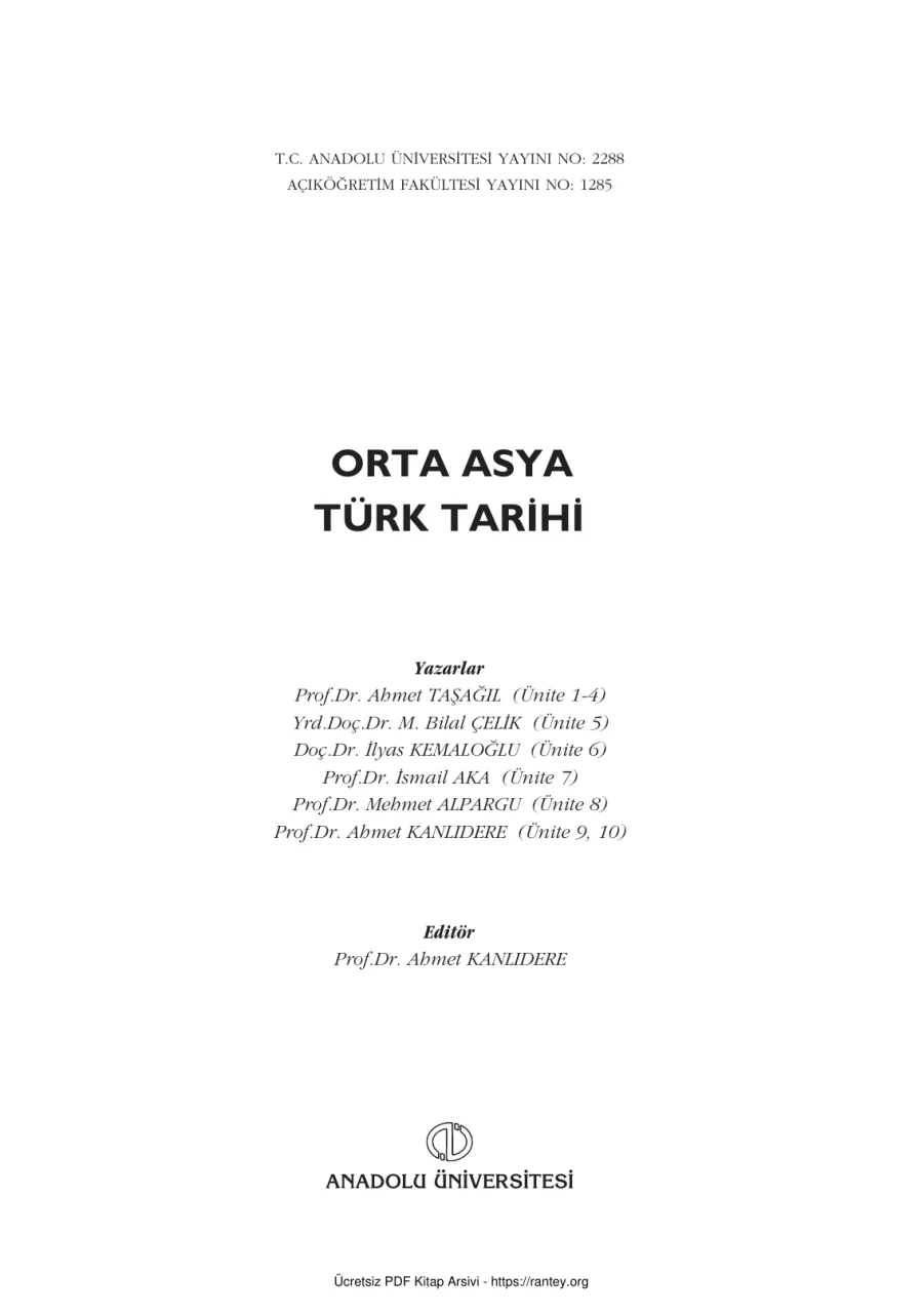 Asya Türk Tarihi kapak görseli