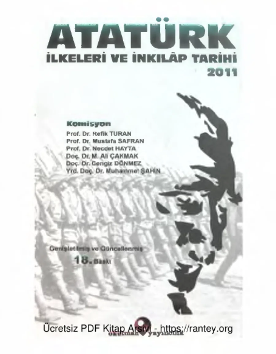 ATATÜRK İLKELERİ VE İNKILAP TARİHİ 2011 KOMİSYON kapak görseli