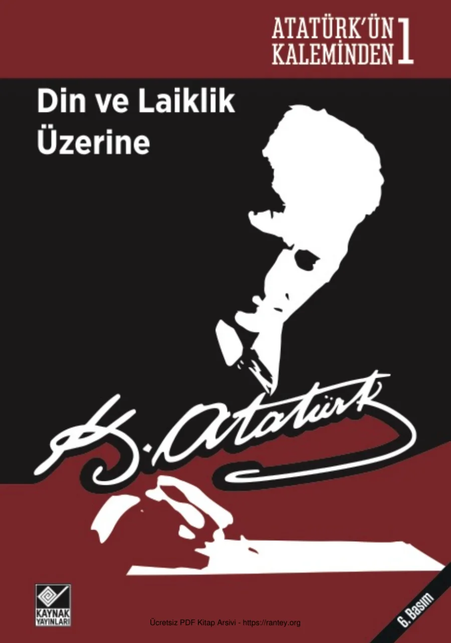 Atatürk'ün Kaleminden 1: Din ve Laiklik kapak görseli
