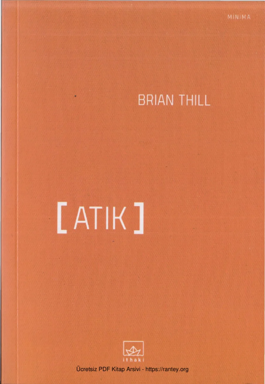 Atık İthaki Yayınları kapak görseli