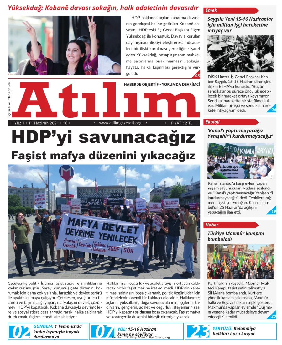 Atılım 2021 Sayı 16 kapak görseli