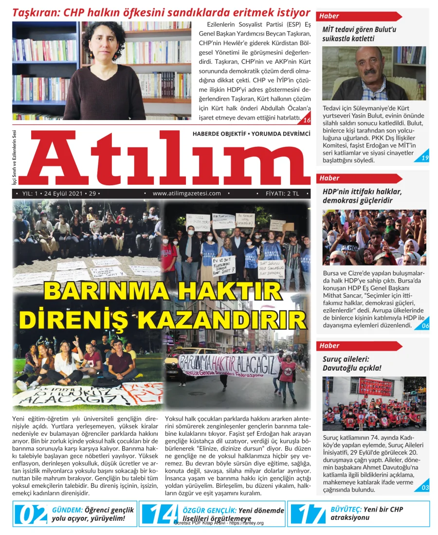 Atılım 2021 Sayı 29 kapak görseli