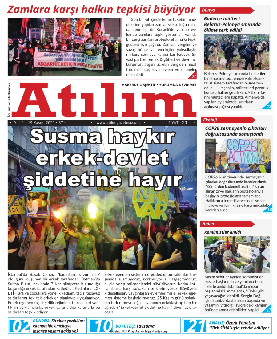 Atılım 2021 Sayı 37 kapak görseli