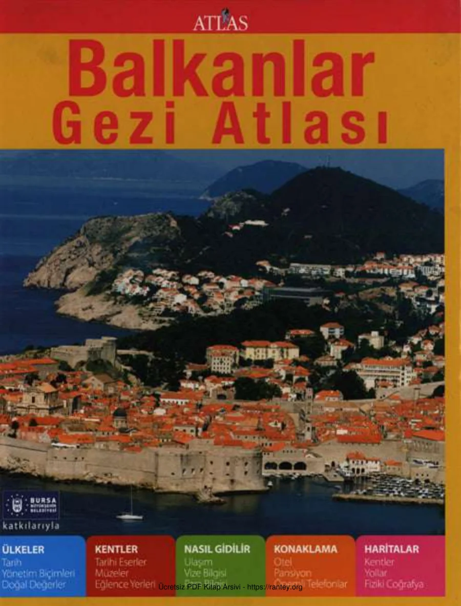 Atlas Balkanlar Gezi Rehberi 2012 kapak görseli