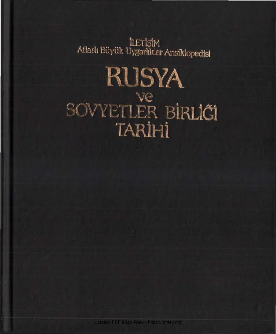 Atlaslı Büyük Uygarlıklar Ansiklopedisi Rusya ve Sovyetler Birliği Tarihi kapak görseli