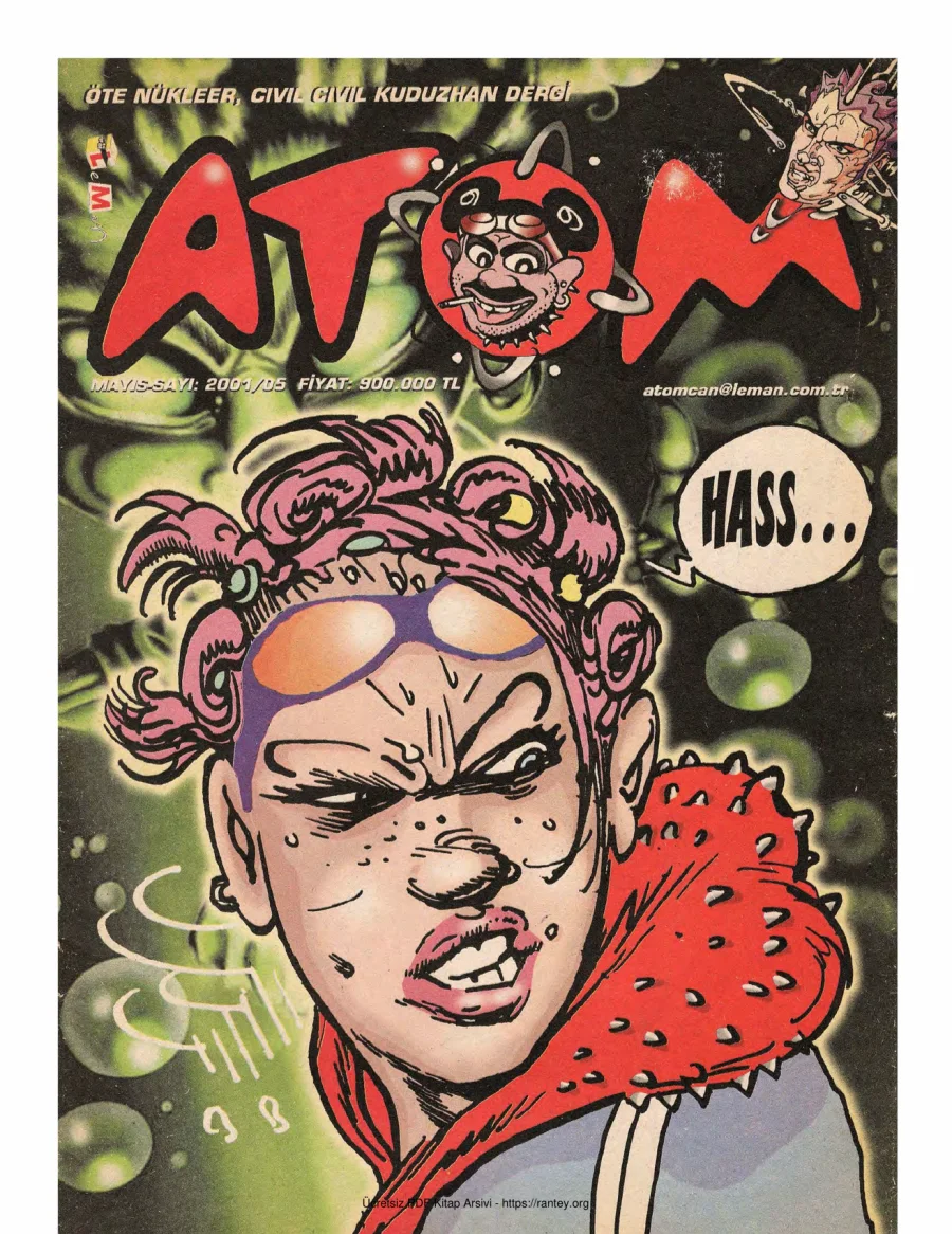 Atom 2001 Sayı 05 kapak görseli