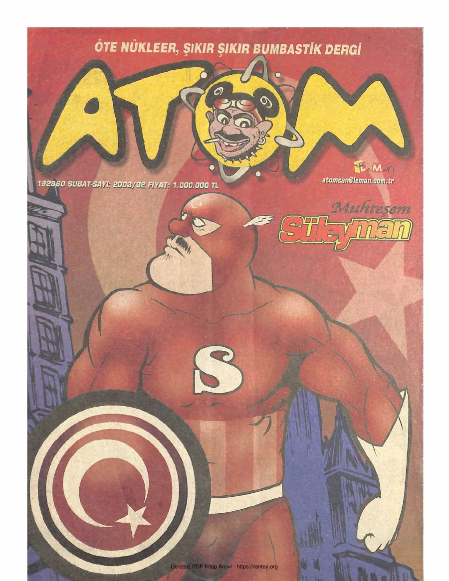 Atom 2003 Sayı 02 kapak görseli