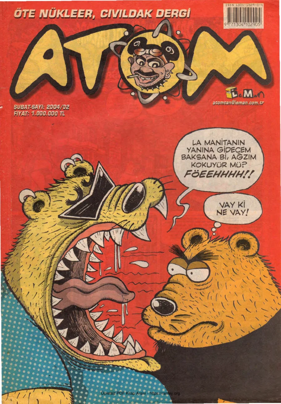 Atom 2004 Sayı 02 kapak görseli