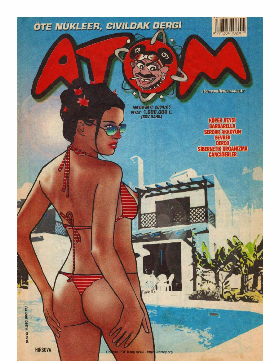 Atom 2004 Sayı 05 kitap kapağı