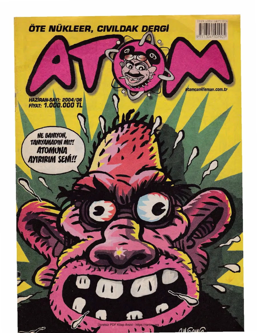 Atom 2004 Sayı 06 kapak görseli