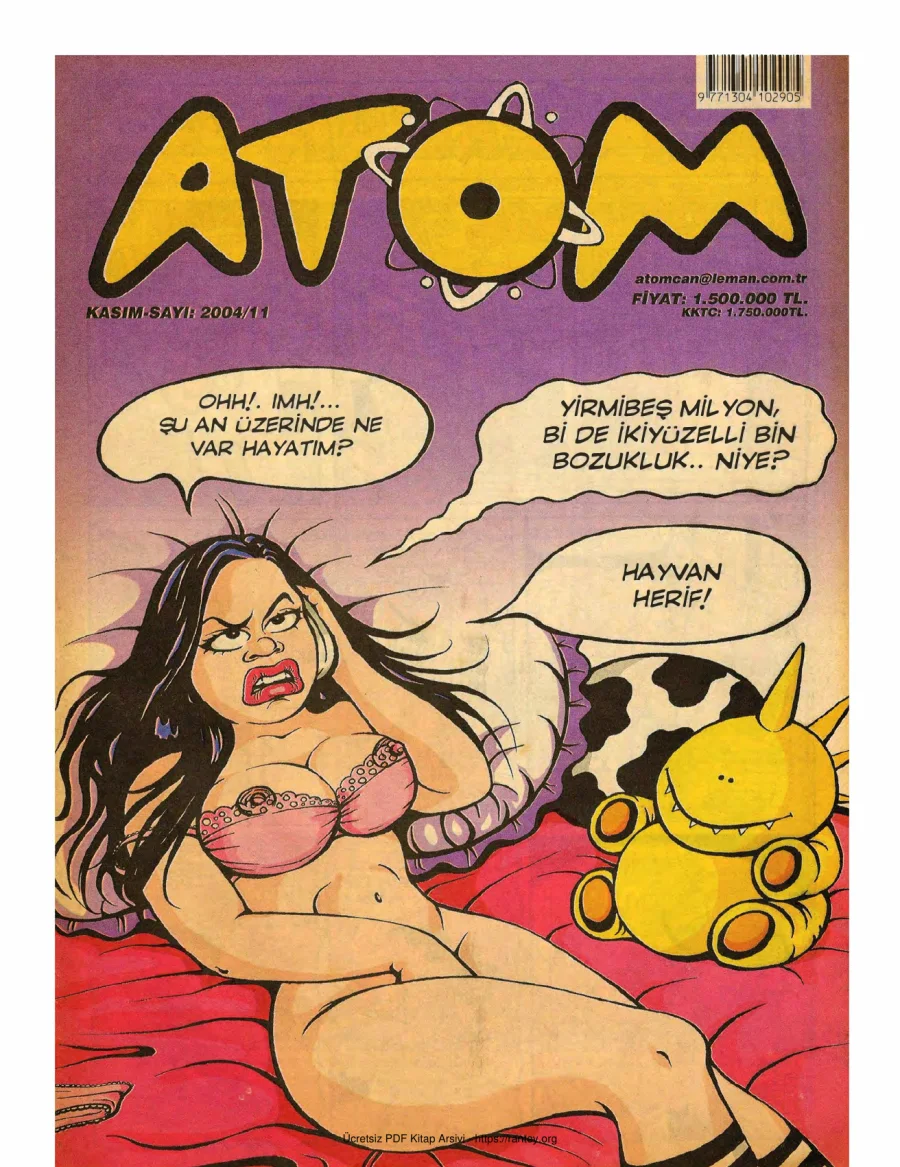 Atom 2004 Sayı 11 kapak görseli