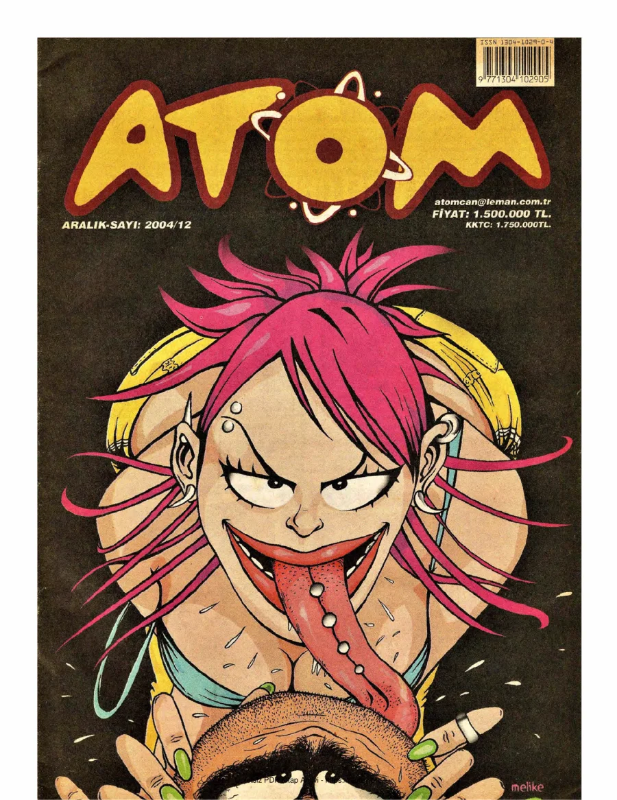 Atom 2004 Sayı 12 kapak görseli