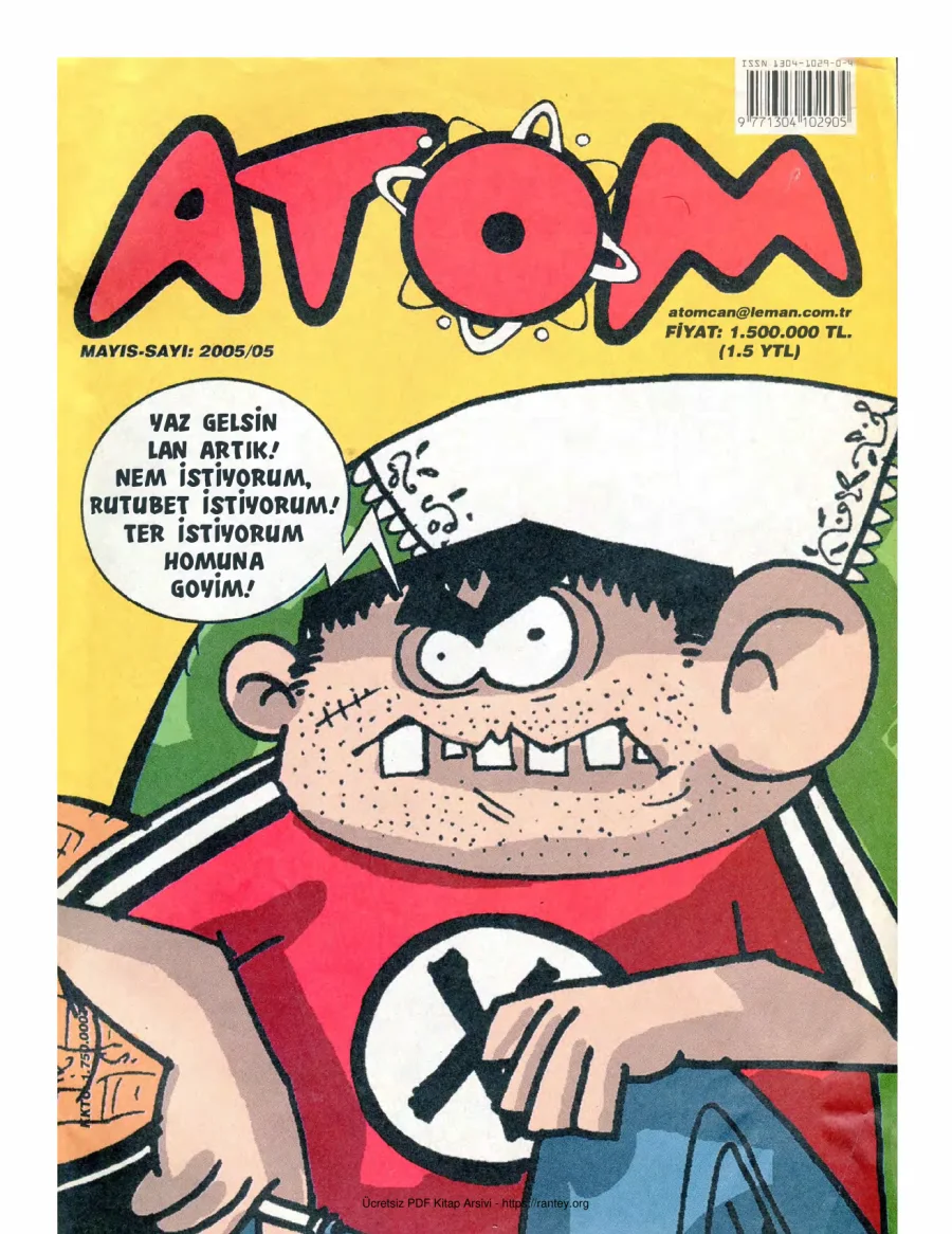Atom 2005 Sayı 05 kapak görseli