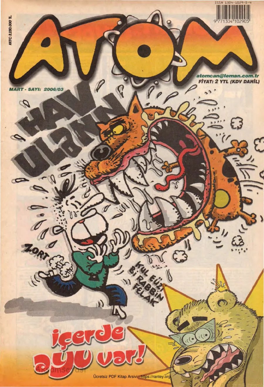 Atom 2006 Sayı 03 kapak görseli