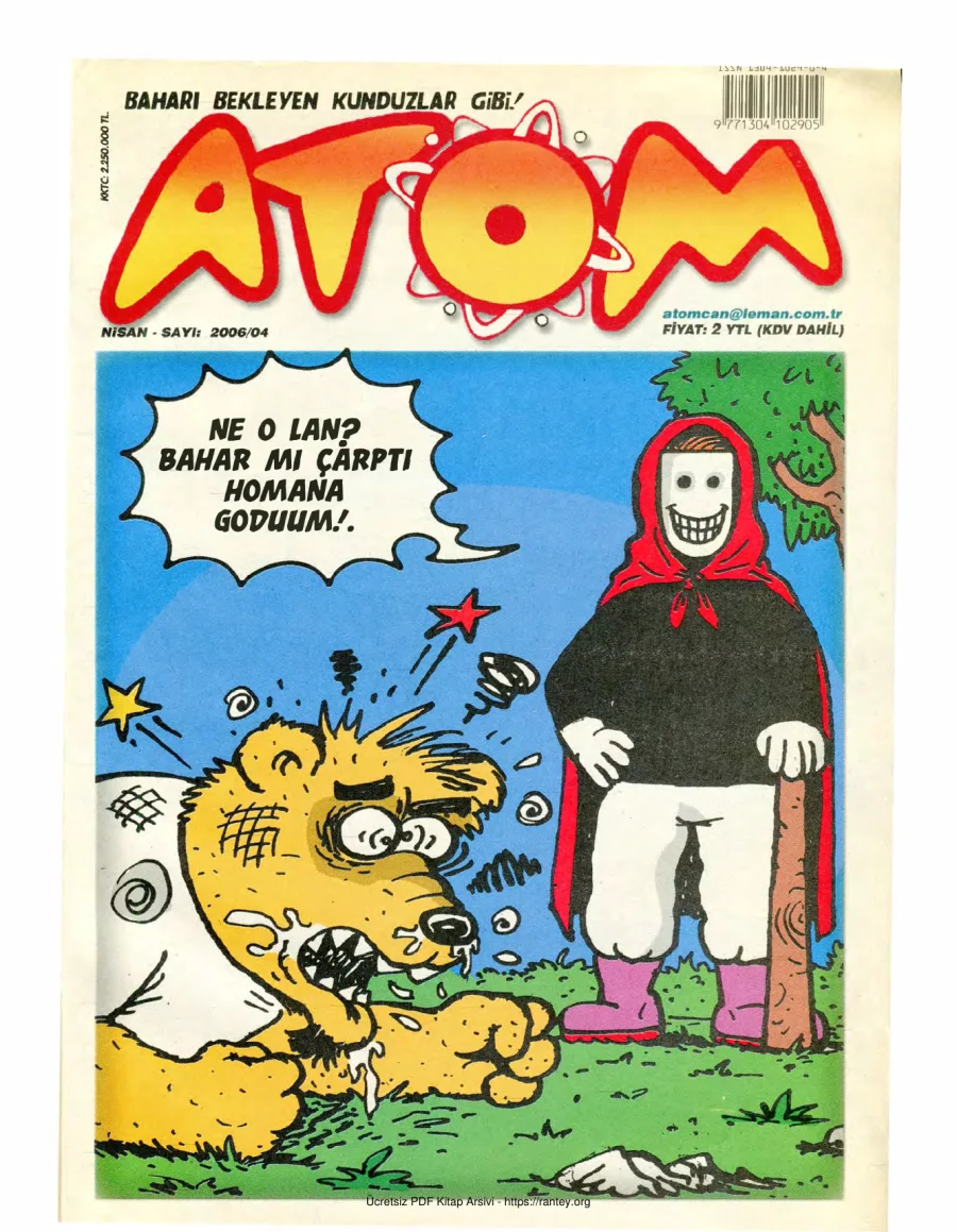 Atom 2006 Sayı 04 kapak görseli