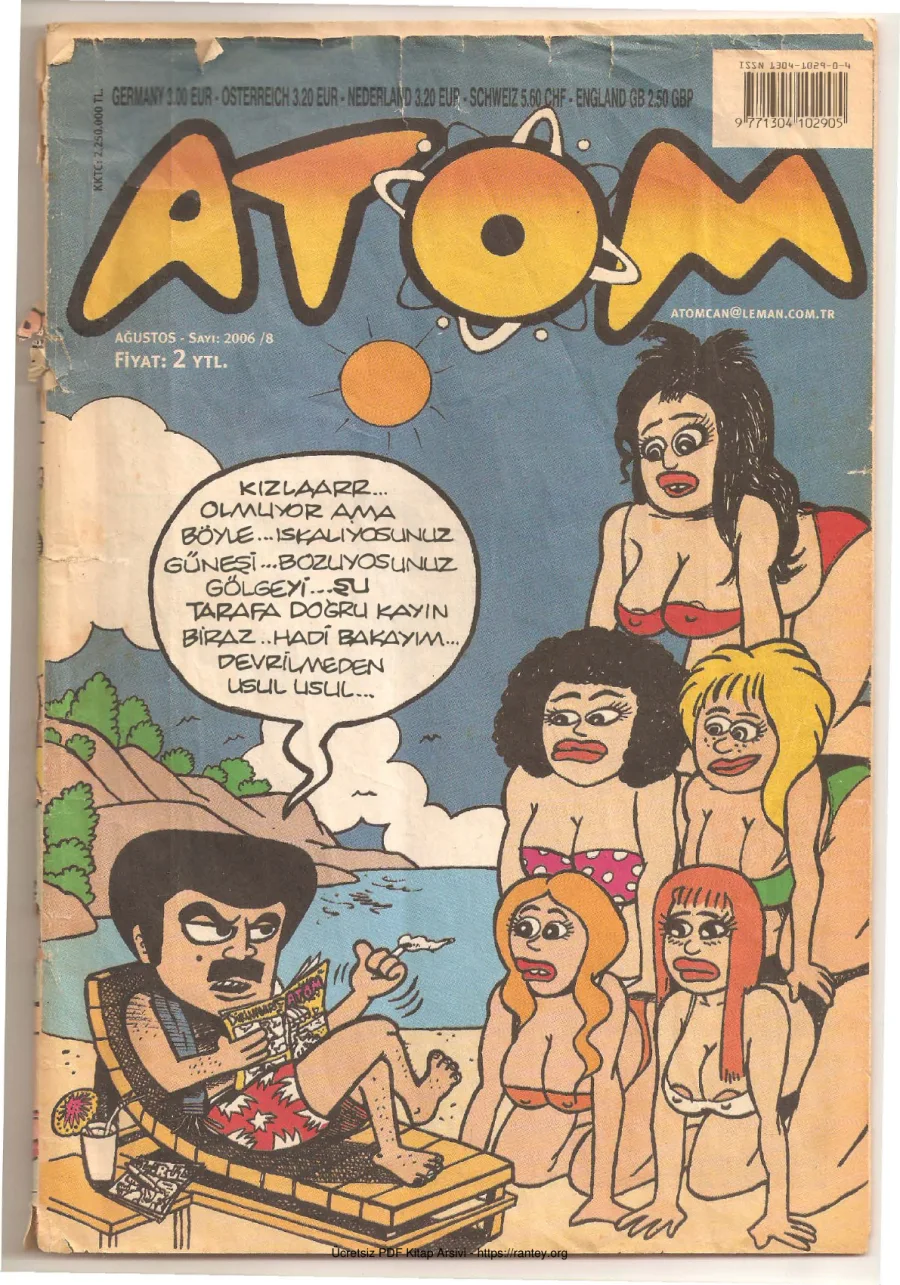Atom 2006 Sayı 08 kapak görseli