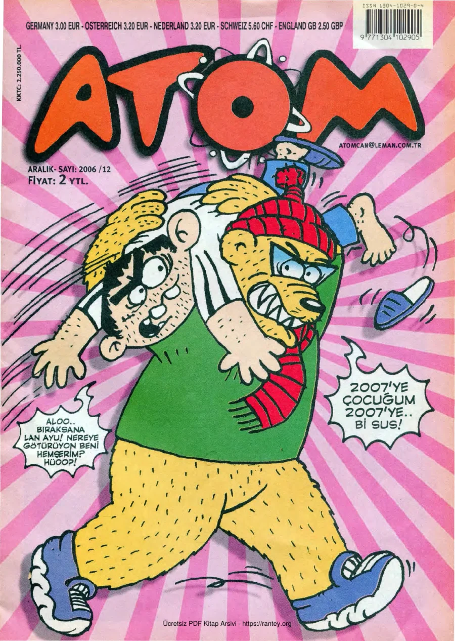 Atom 2006 Sayı 12 kapak görseli