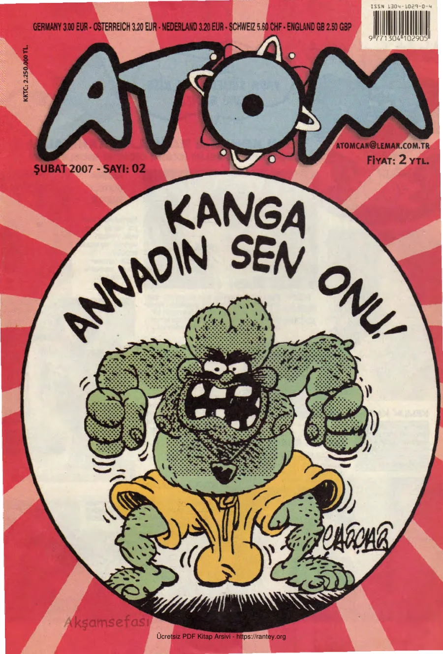 Atom 2007 Sayı 02 kapak görseli
