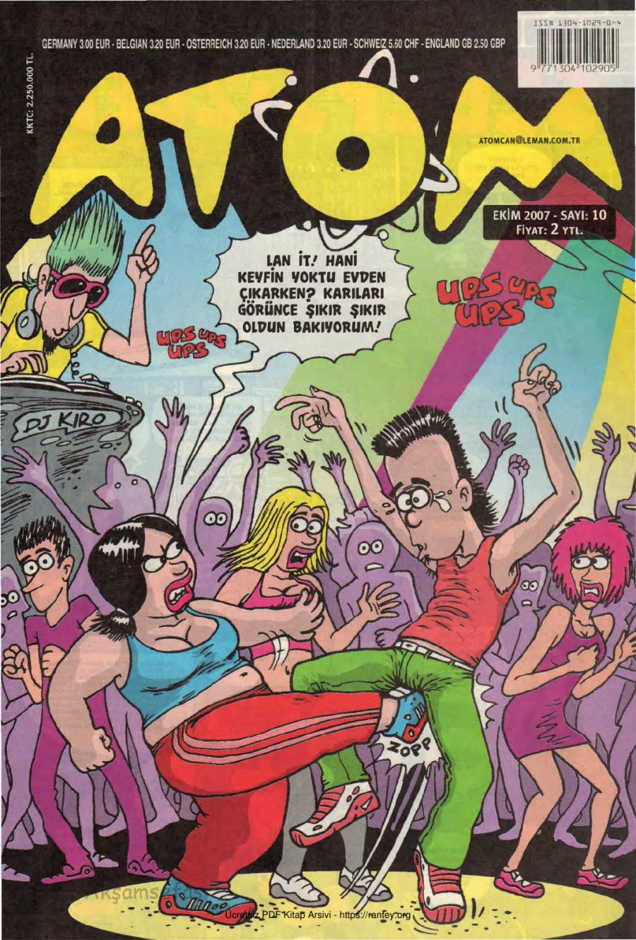 Atom 2007 Sayı 10 kapak görseli