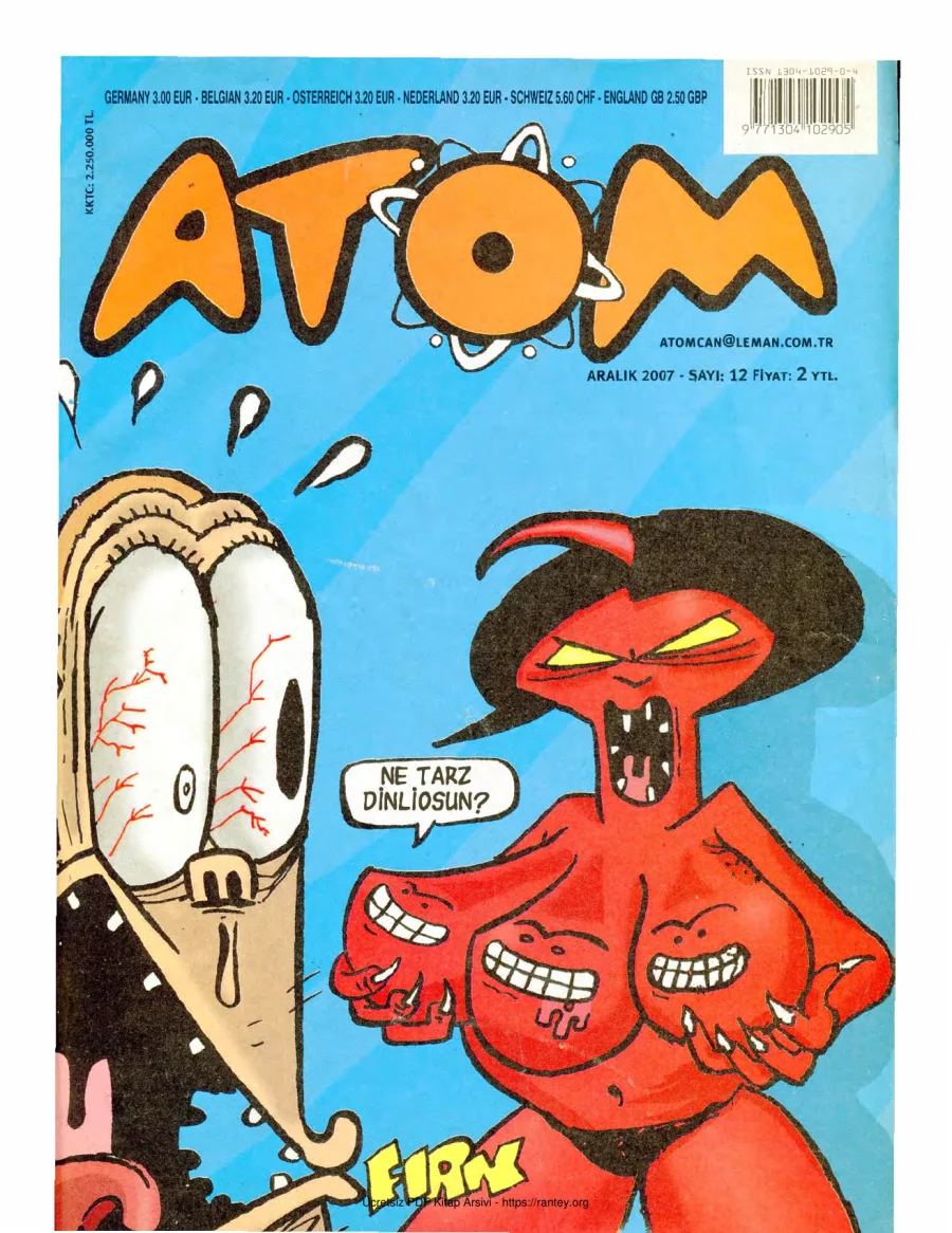 Atom 2007 Sayı 12 kapak görseli