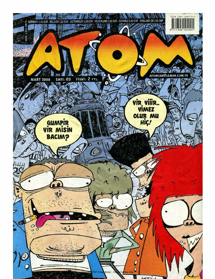 Atom 2008 Sayı 03 kapak görseli