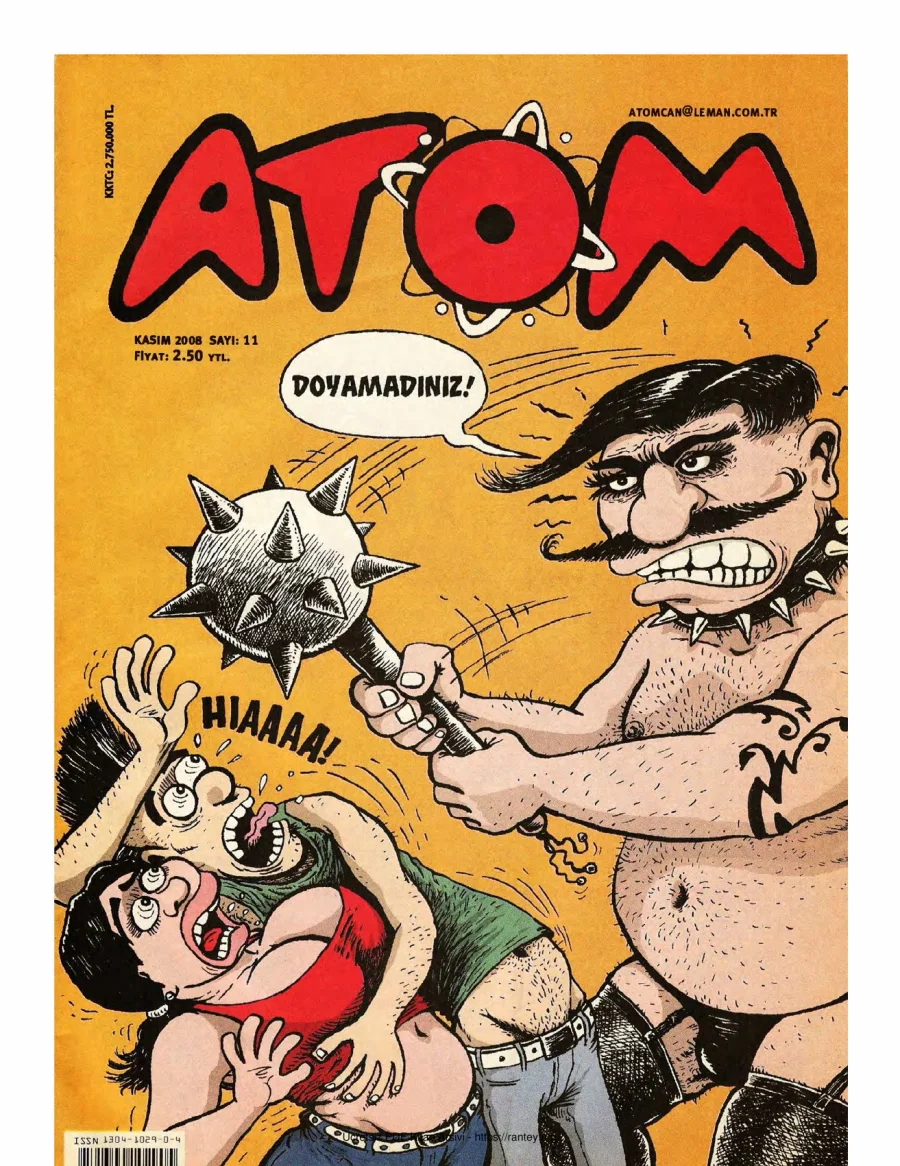 Atom 2008 Sayı 11 kapak görseli
