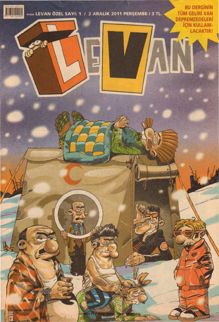 Atom 2011 Sayı 01 - LeVan Özel Sayı kapak görseli