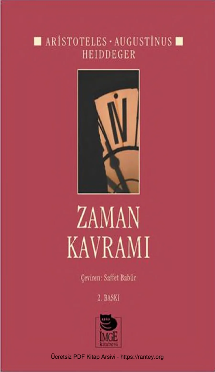 Augustinus Heidegger Zaman Kavramı kapak görseli