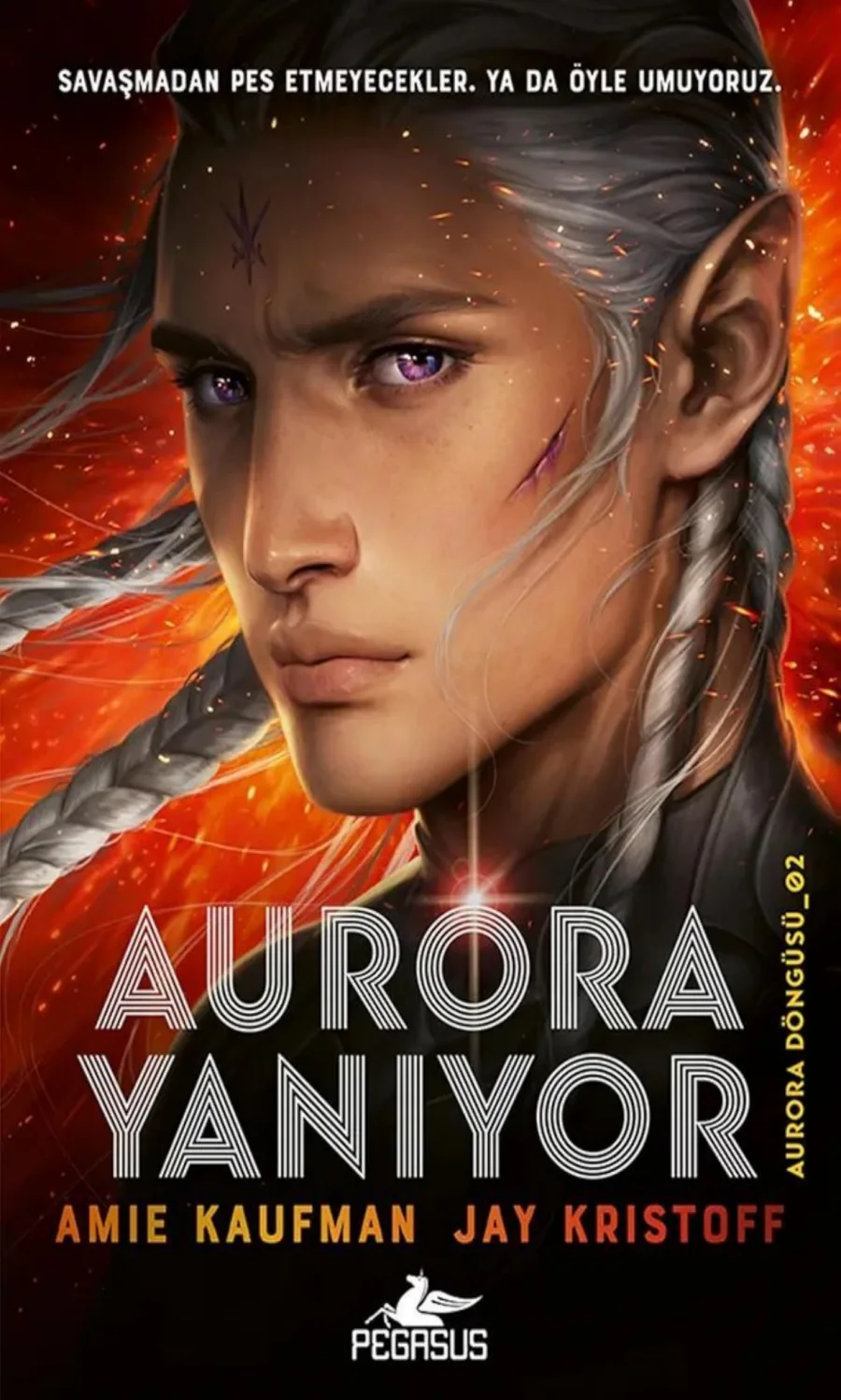 Aurora Yanıyor kapak görseli