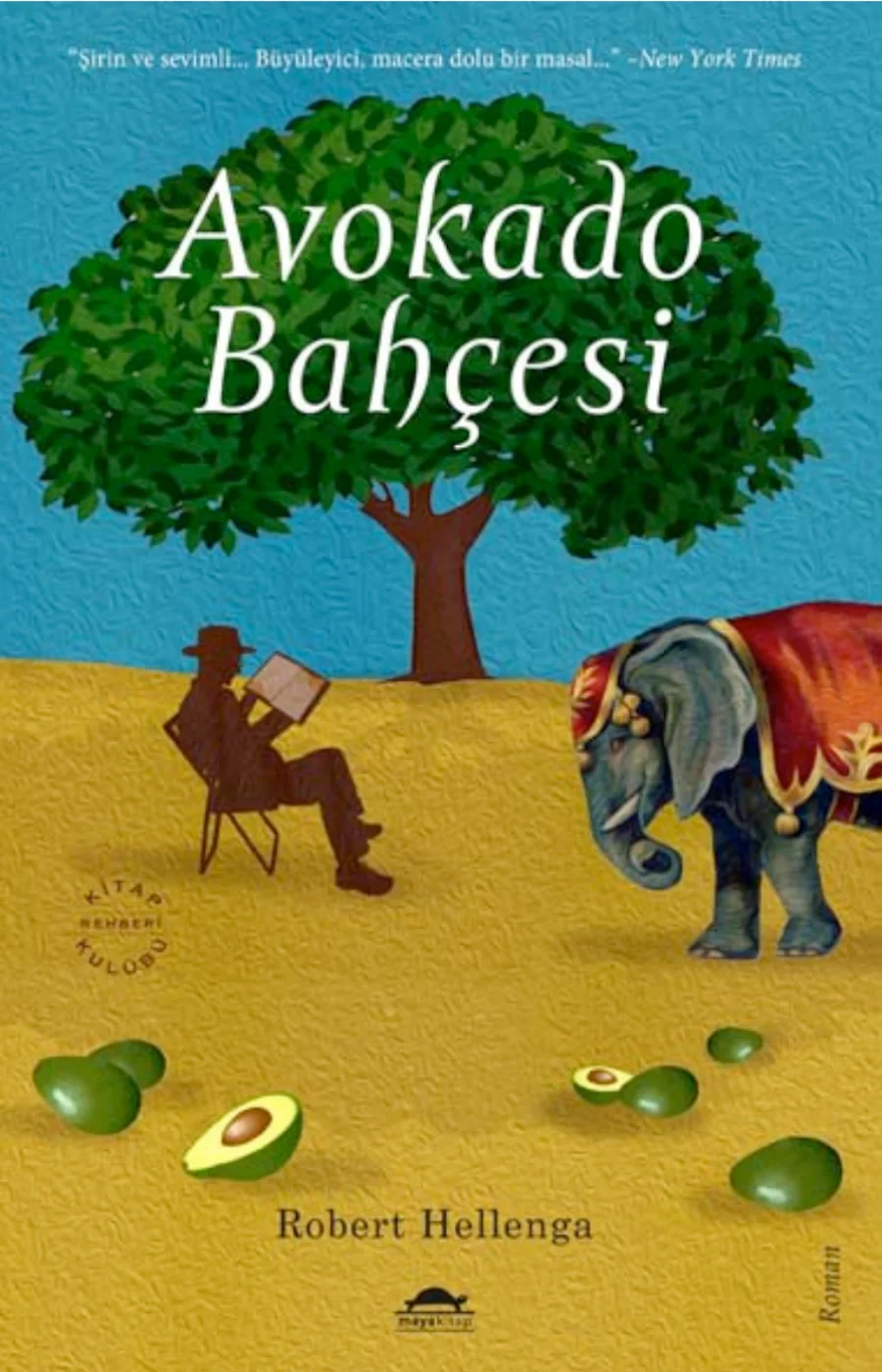 Avakado Bahçesi Maya Kkitap kapak görseli