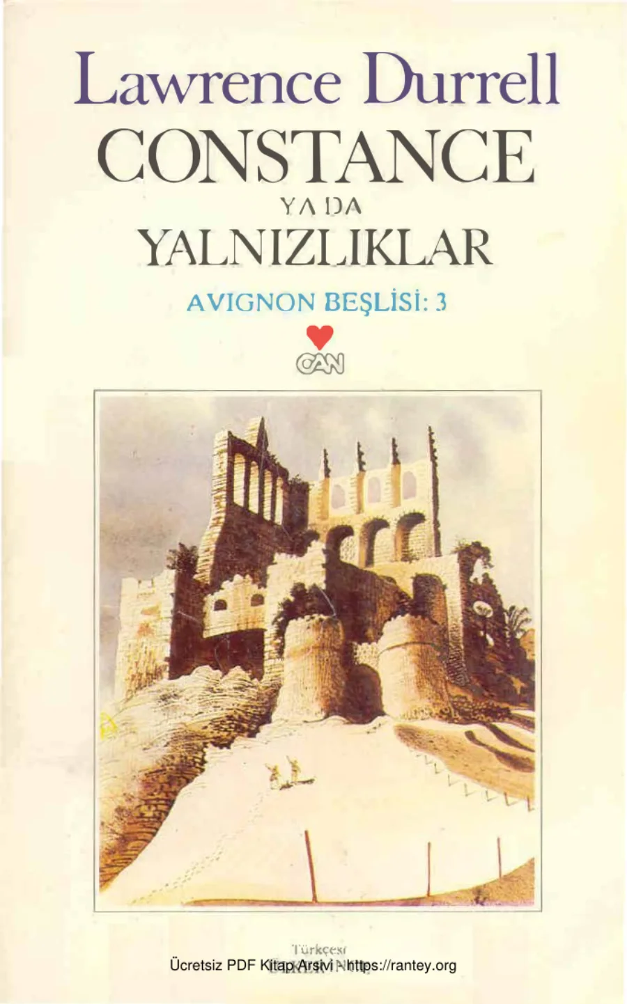 Avignon Beşlisi 3 Constance ya da Yalnızlıklar kapak görseli