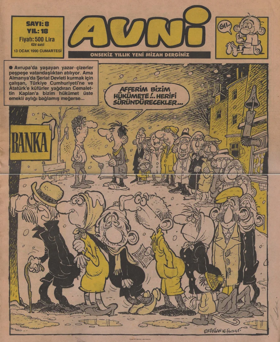 Avni Sayı 008 kapak görseli