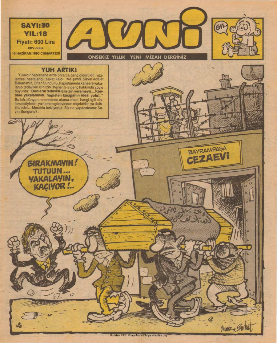 Avni Sayı 030 kapak görseli