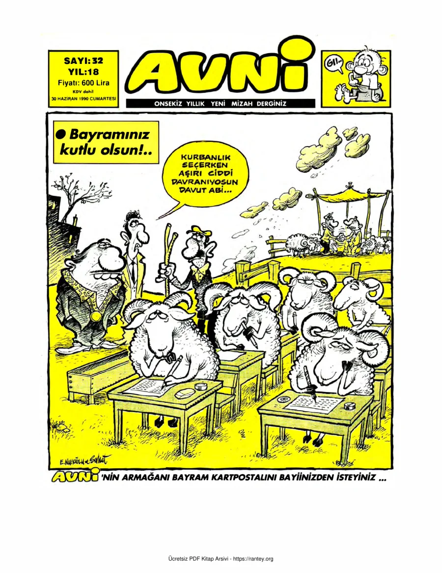 Avni Sayı 032 kapak görseli