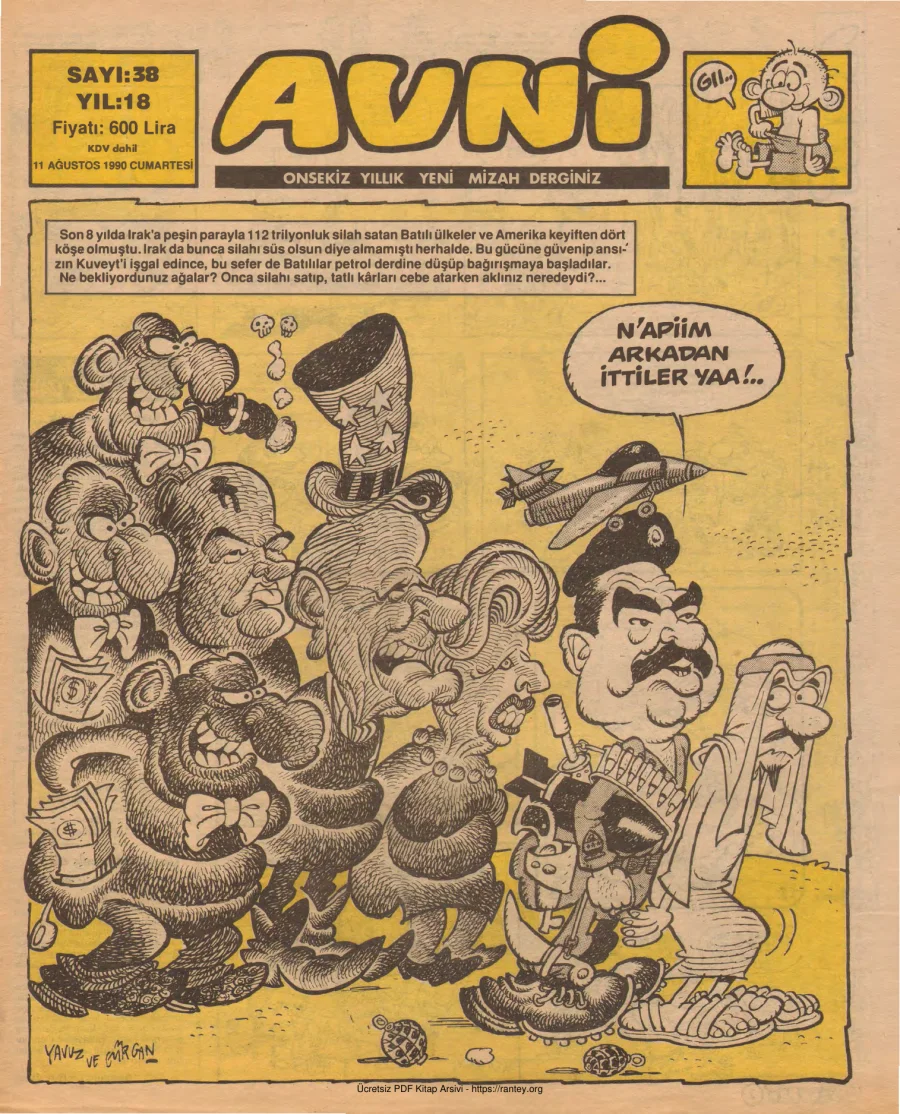 Avni Sayı 038 kapak görseli
