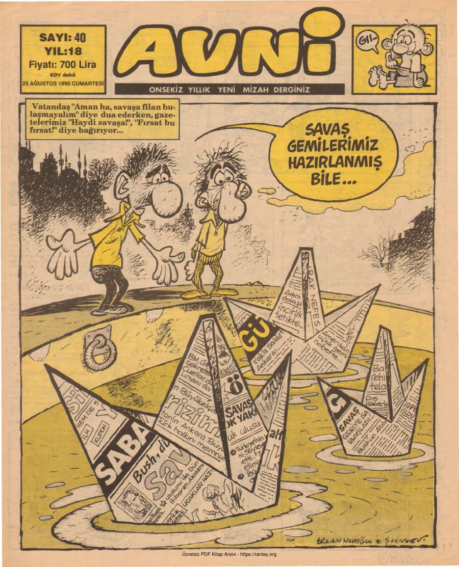 Avni Sayı 040 kapak görseli