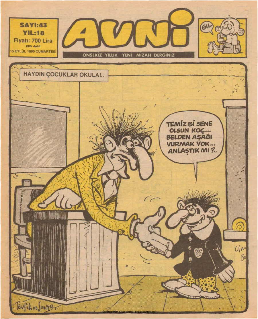 Avni Sayı 043 kapak görseli