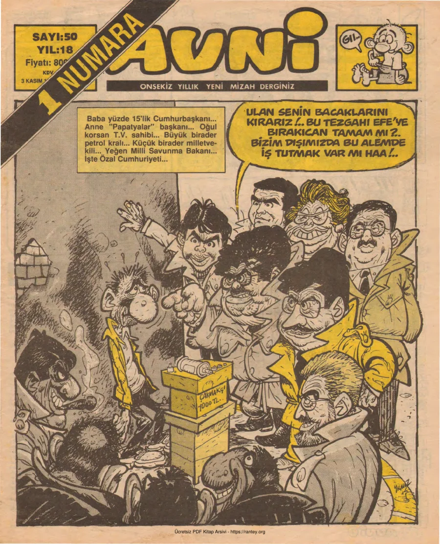 Avni Sayı 050 kapak görseli