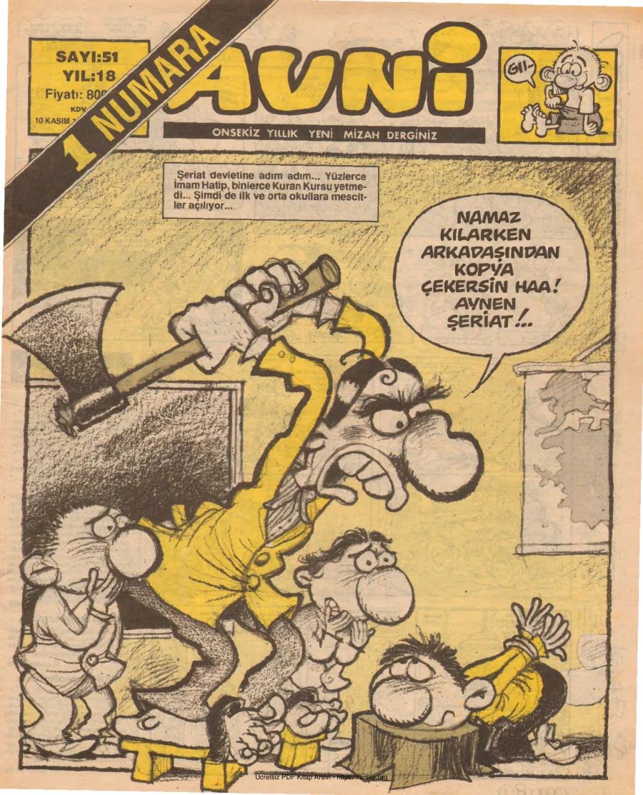 Avni Sayı 051 kapak görseli
