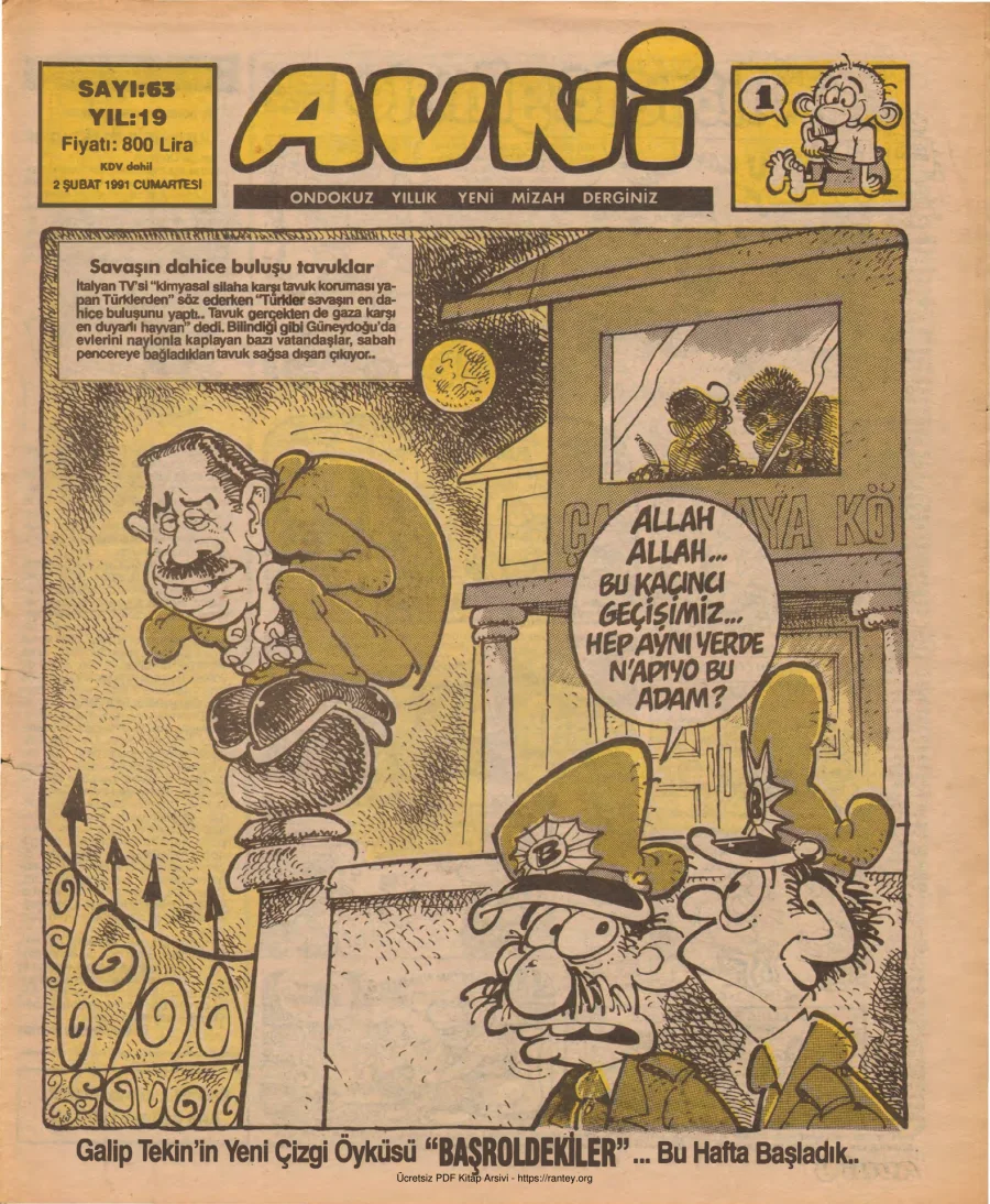 Avni Sayı 063 kapak görseli