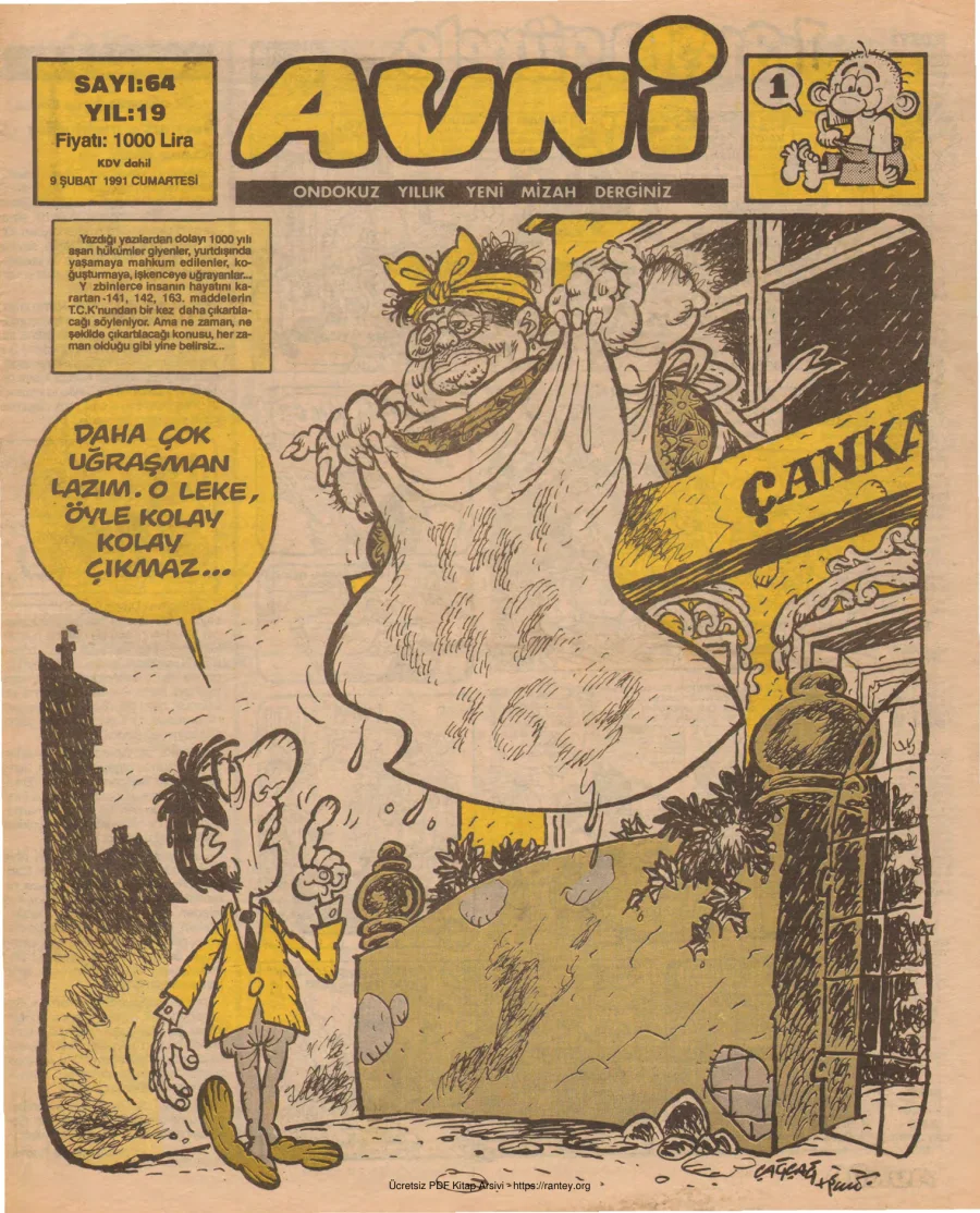 Avni Sayı 064 kapak görseli