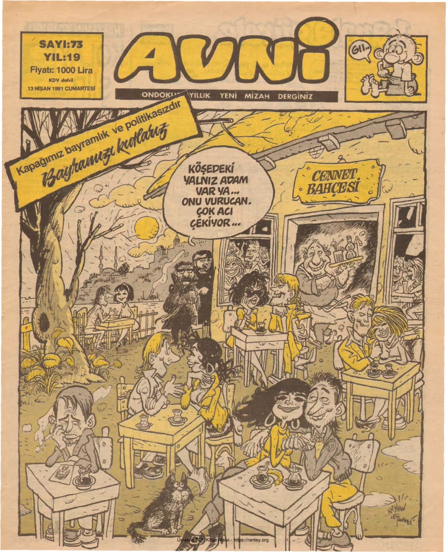 Avni Sayı 073 kapak görseli