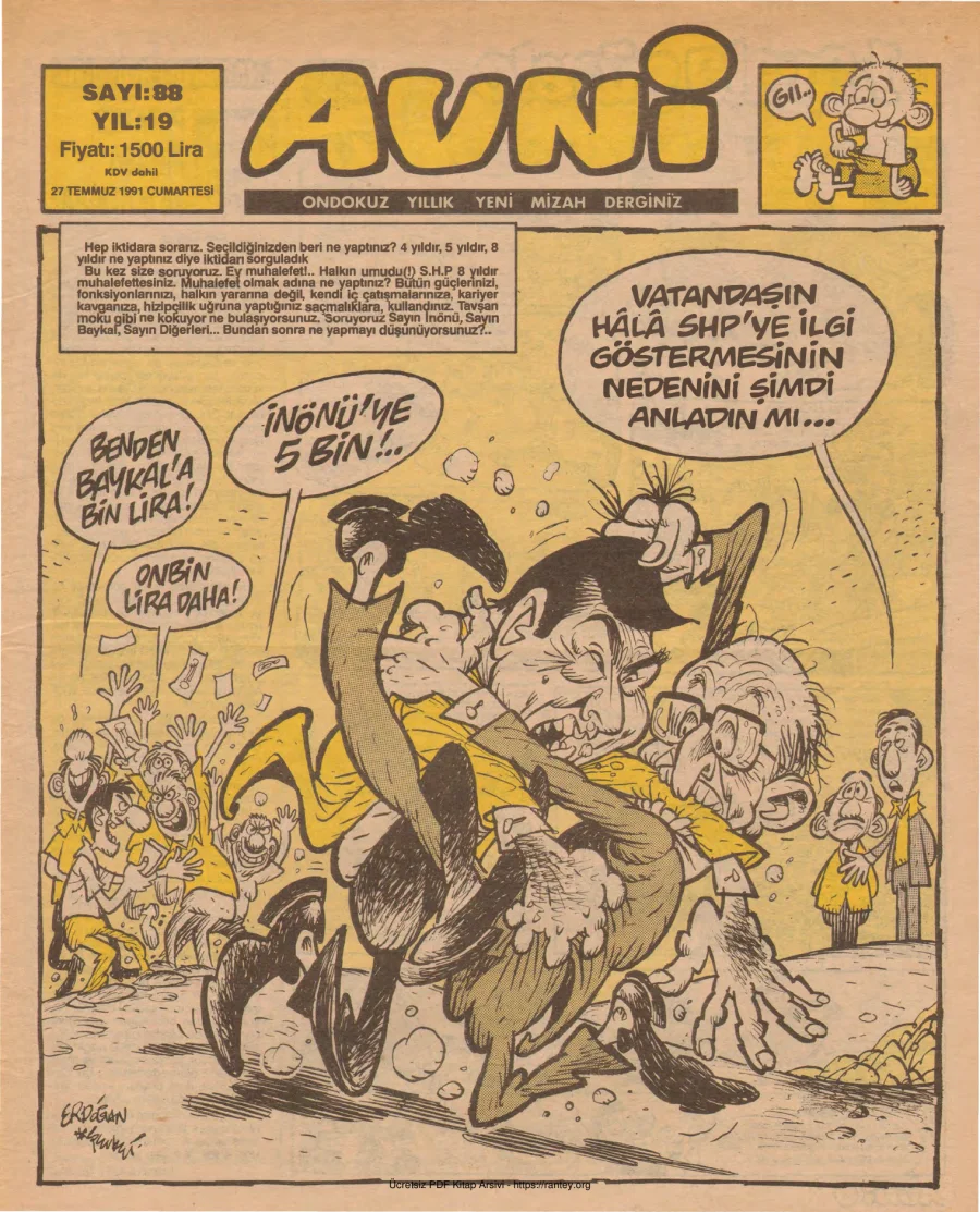 Avni Sayı 088 kapak görseli